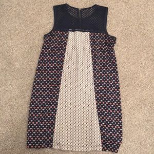 Multi colored sleeveless dress